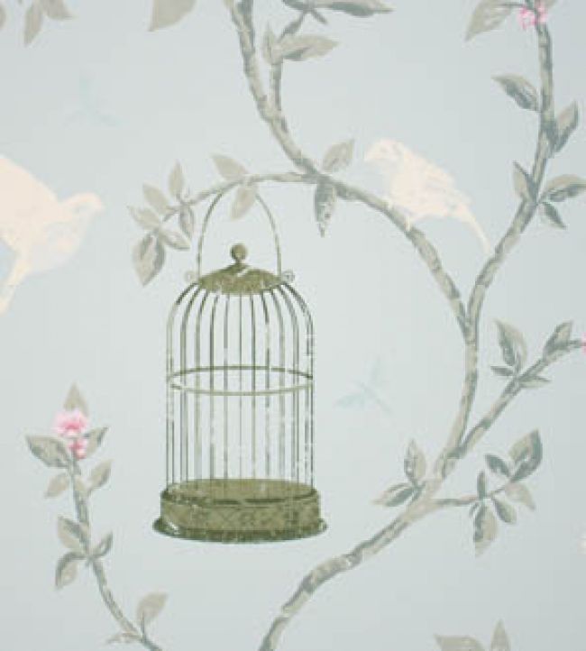 Birdcage Walk Wallpaper NCW3770-03 by Nina Campbell - Clearance