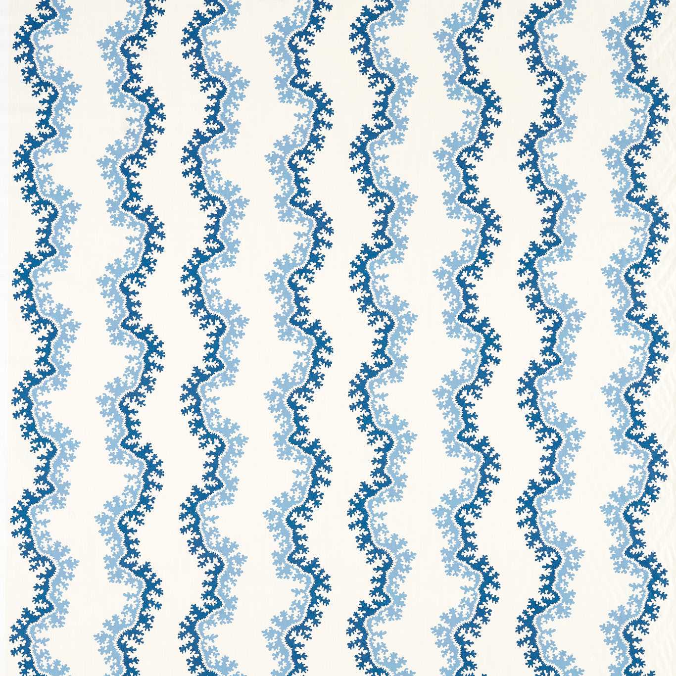 Oxbow Indigo Fabric By Sanderson