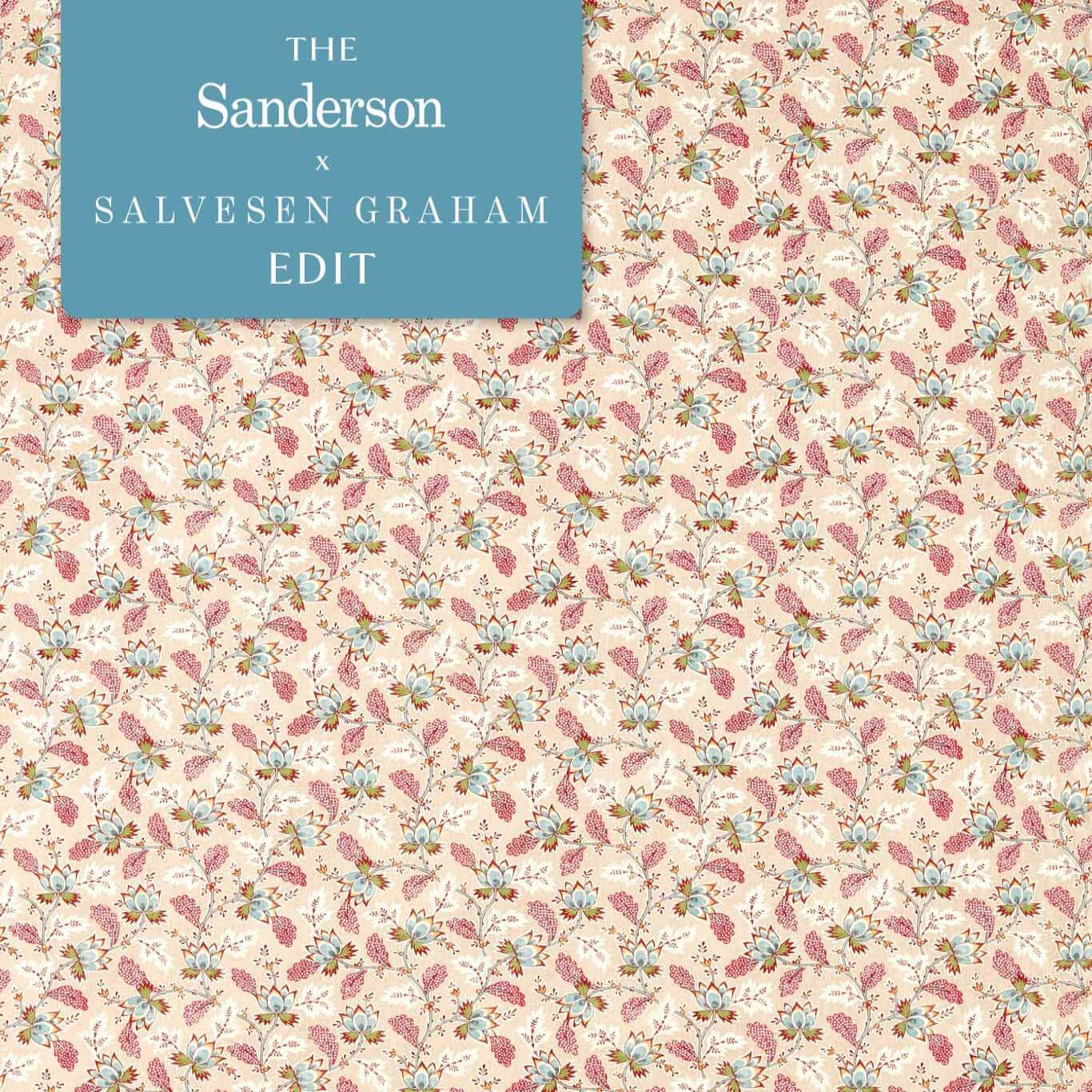 Dallimore Mulberry Multi Fabric By Sanderson