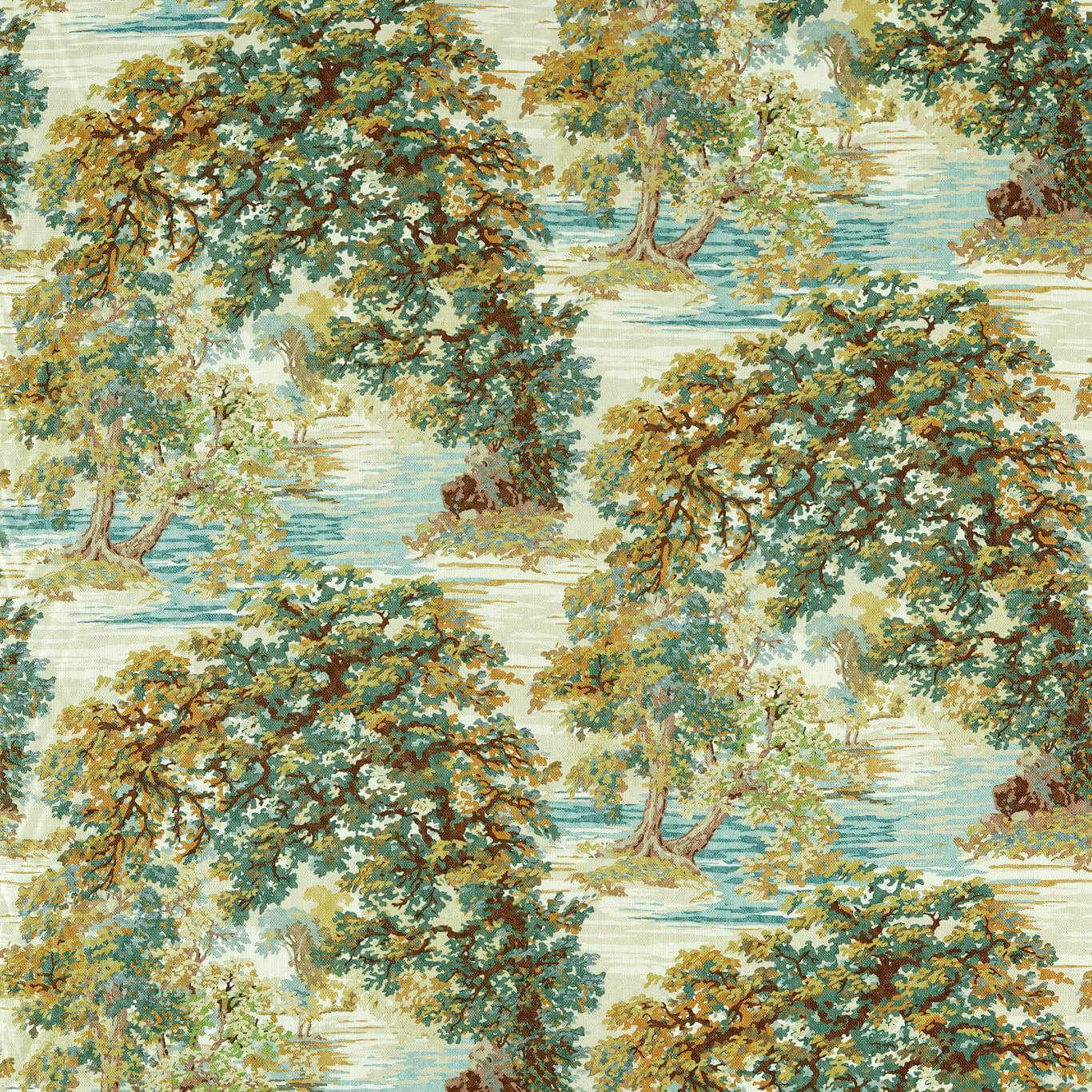 Ancient Canopy Moss Fabric By Sanderson