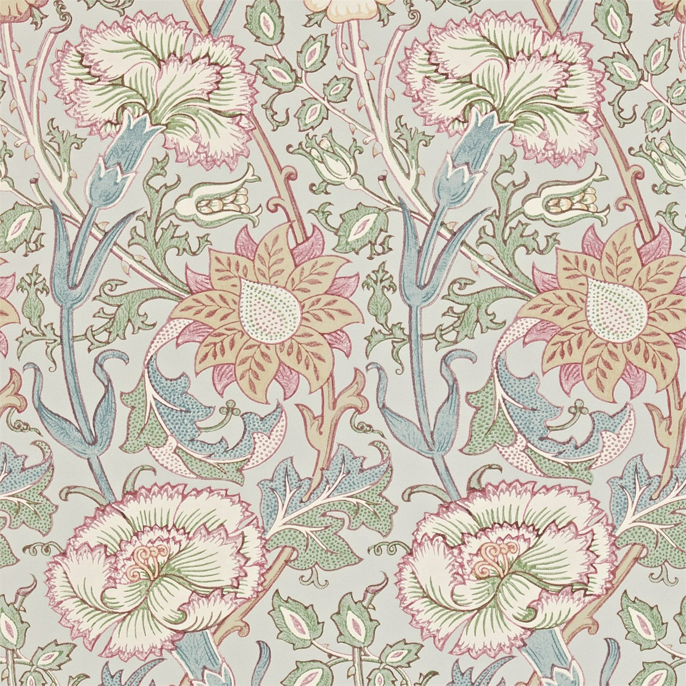 Pink & Rose Wallpaper DARW212568 by Morris & Co