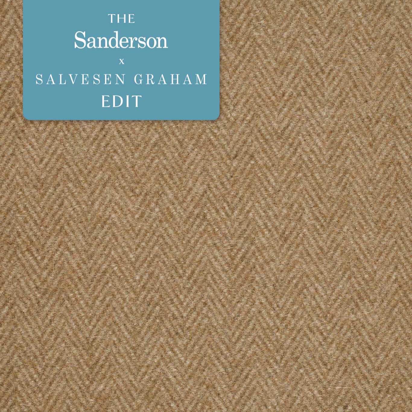 Portland Caramel Fabric By Sanderson