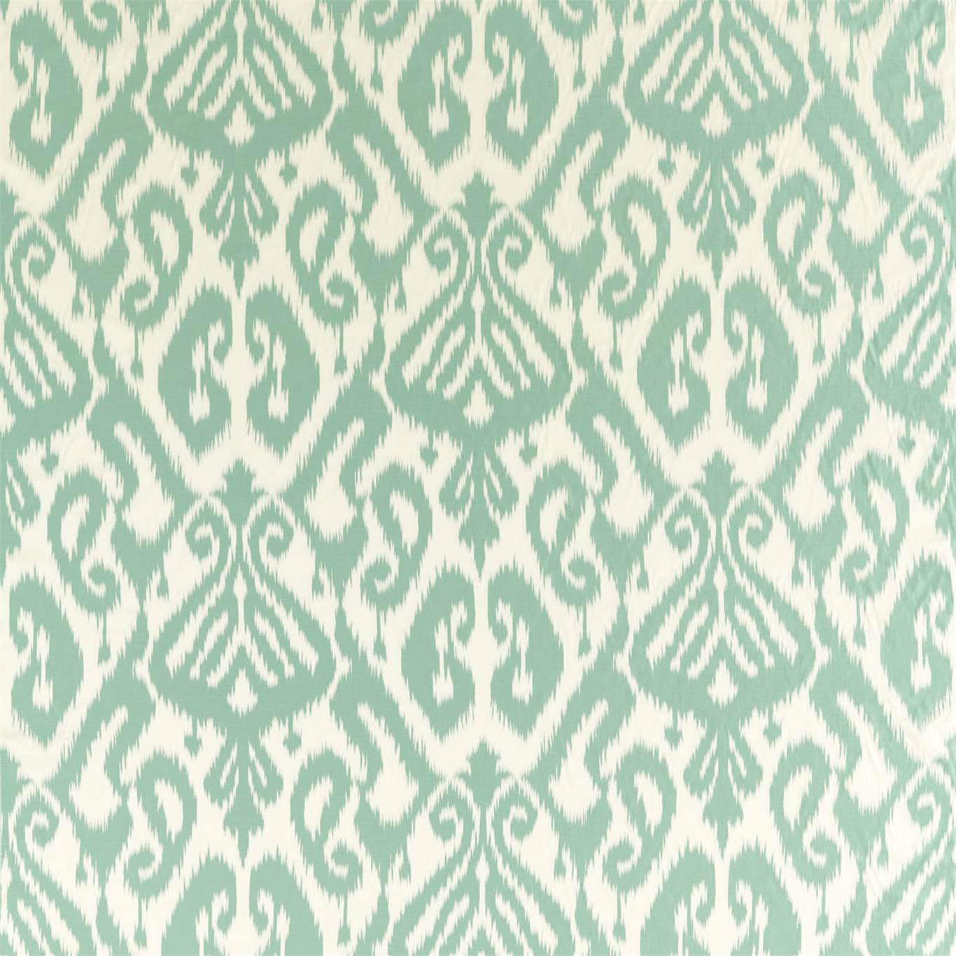 Kasuri Weave Sea Glass Fabric By Sanderson