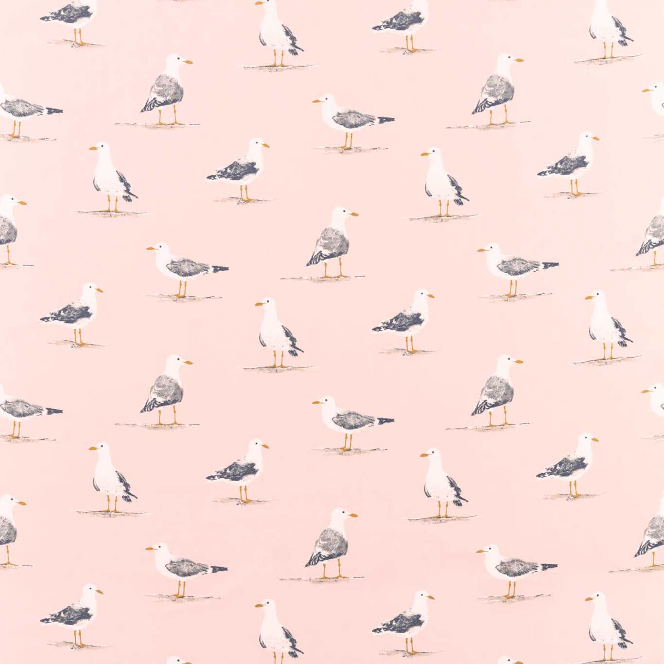 Shore Birds Blush Fabric By Sanderson