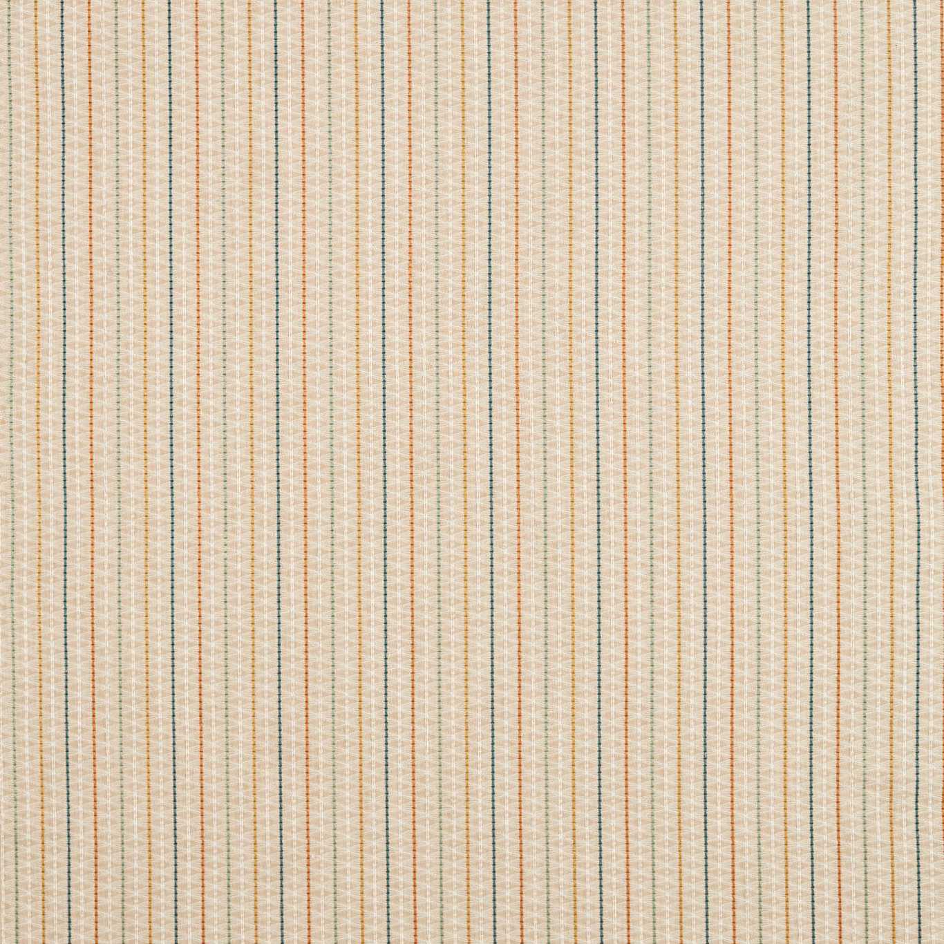 Skipper Pacific/Rust Fabric By Sanderson