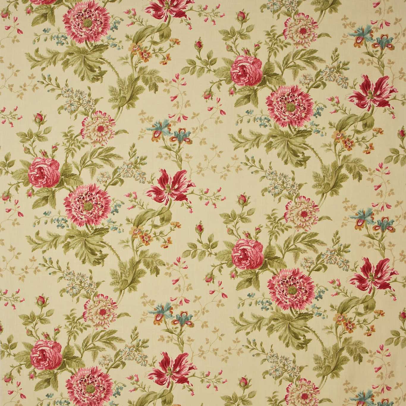 Elouise Willow/pink Dcouel202 Fabric By Sanderson