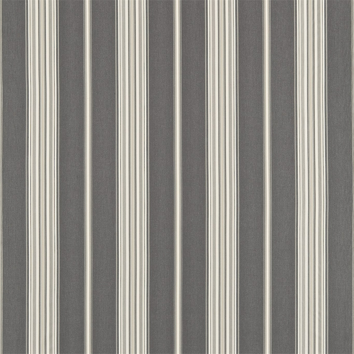 Saxon Charcoal/Dove Fabric By Sanderson