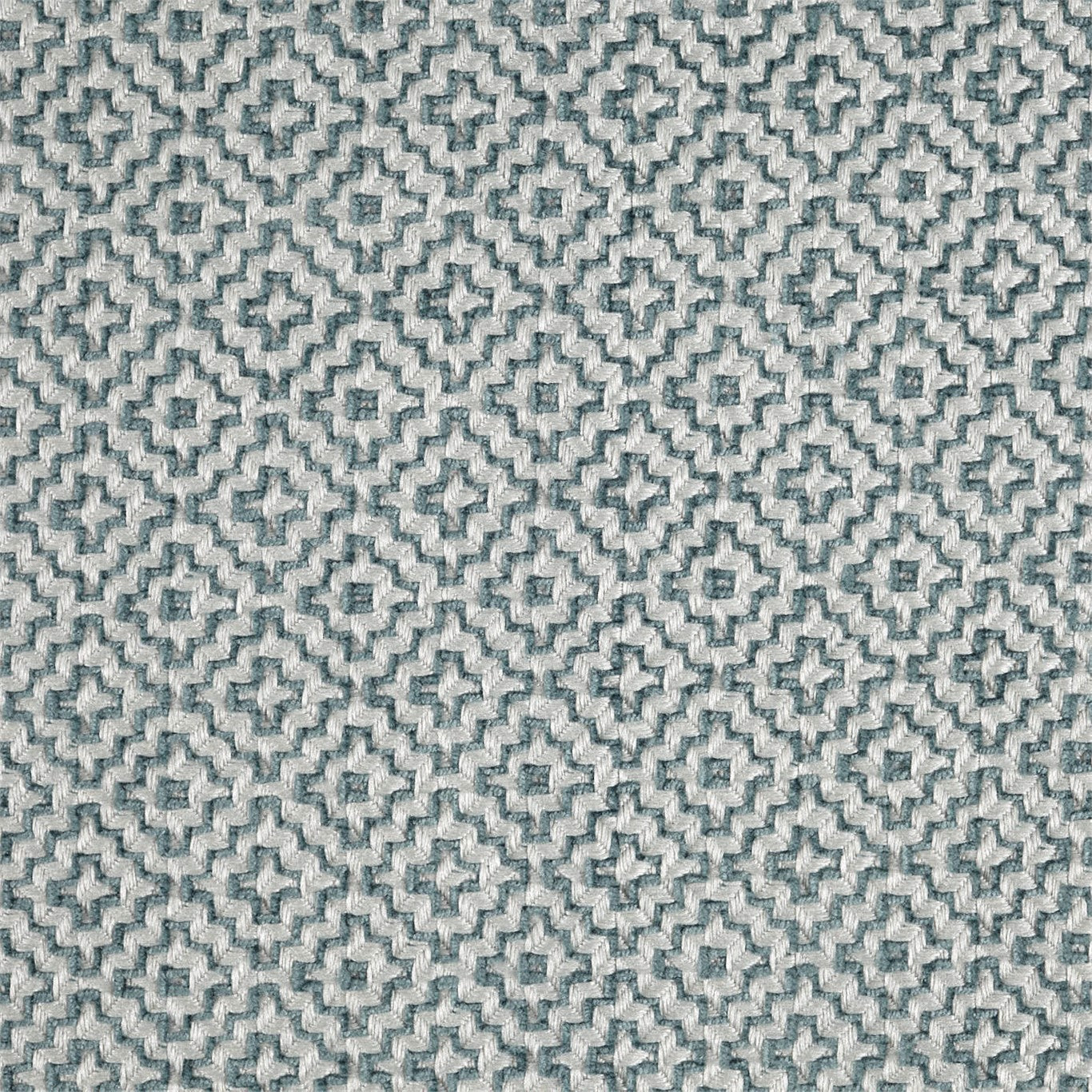 Linden Teal Fabric By Sanderson