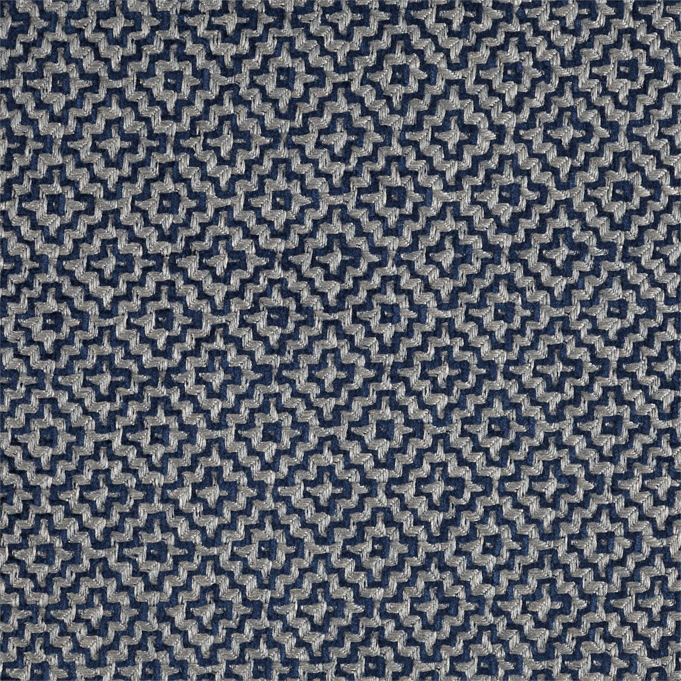 Linden Indigo Fabric By Sanderson