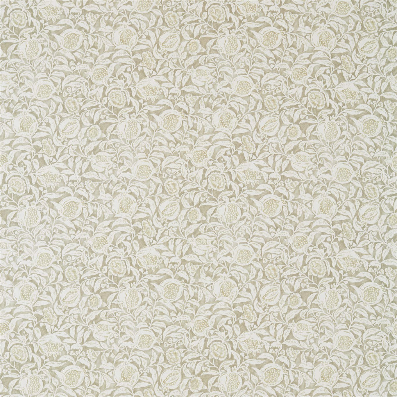 Annandale Parchment/Stone Fabric By Sanderson