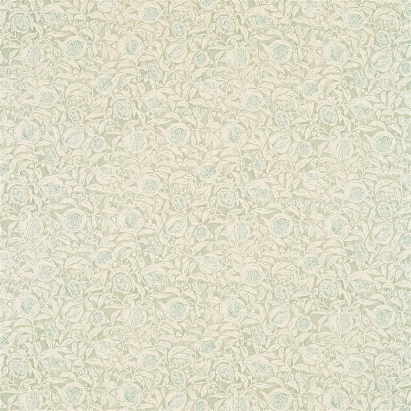 Annandale Willow/Seaspray Fabric By Sanderson