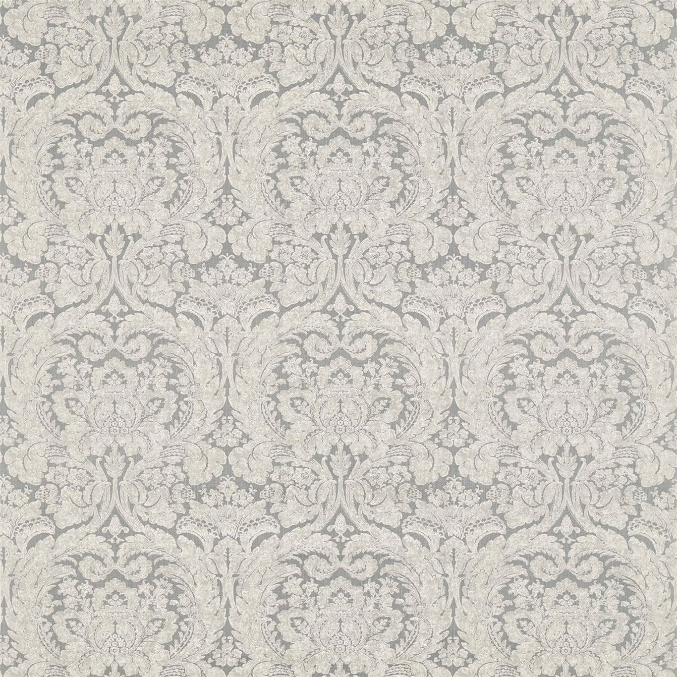 Courtney Grey/Linen Fabric By Sanderson