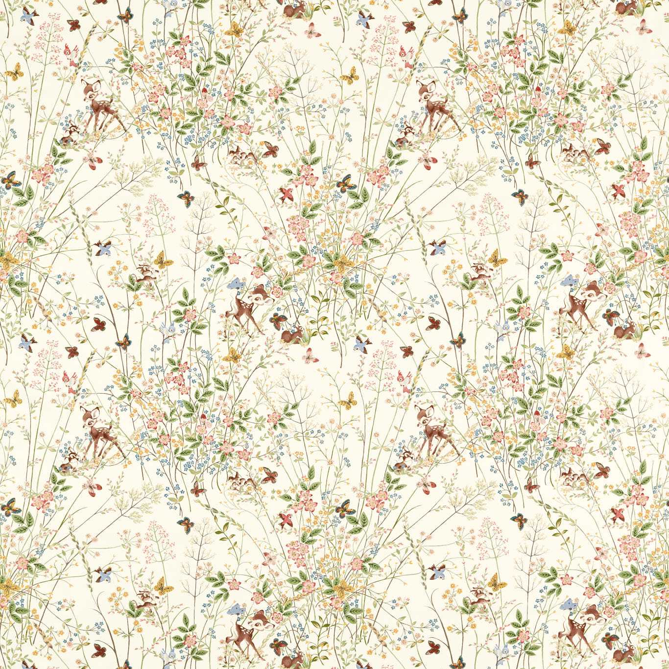 Bambi Sugared Almonds Fabric By Sanderson