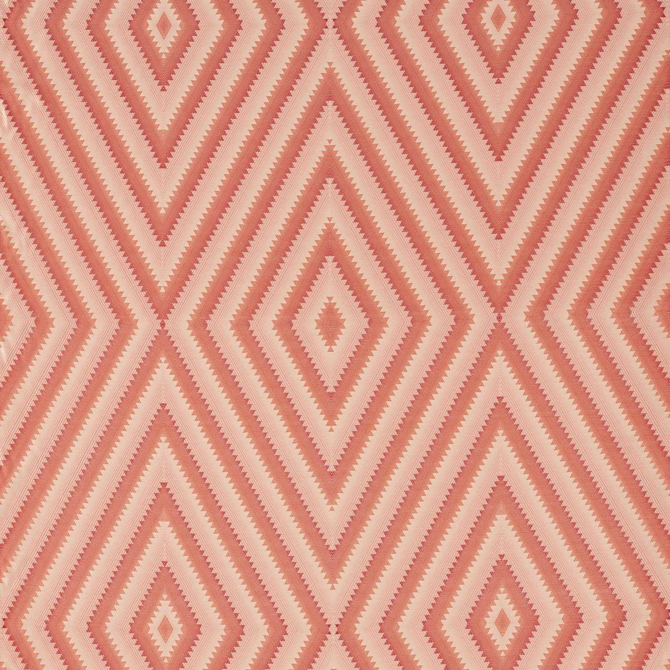 Dazzle Conch/Madder Fabric By Sanderson