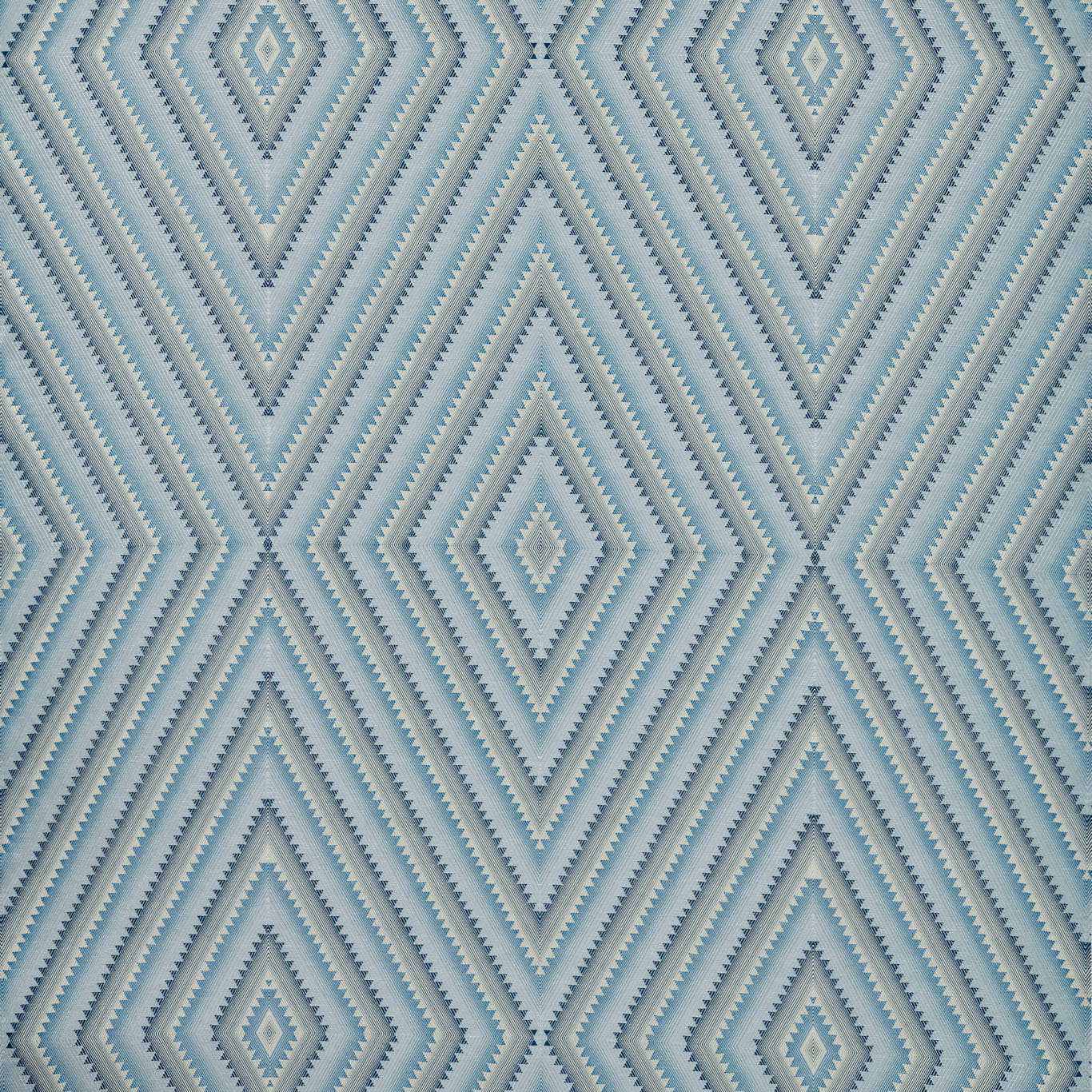 Dazzle Woad Fabric By Sanderson