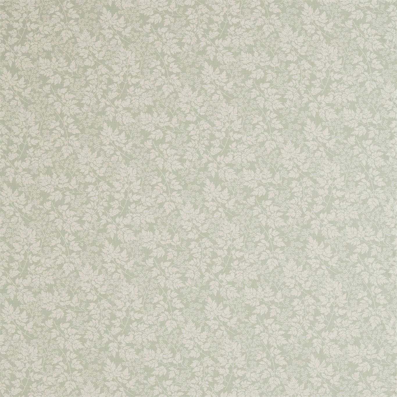 Spring Leaves Fennel Fabric By Sanderson