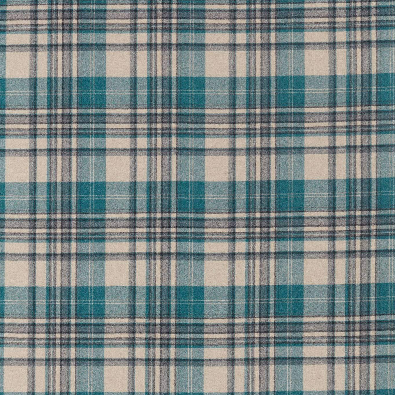 Bryndle Check Chasm Fabric By Sanderson