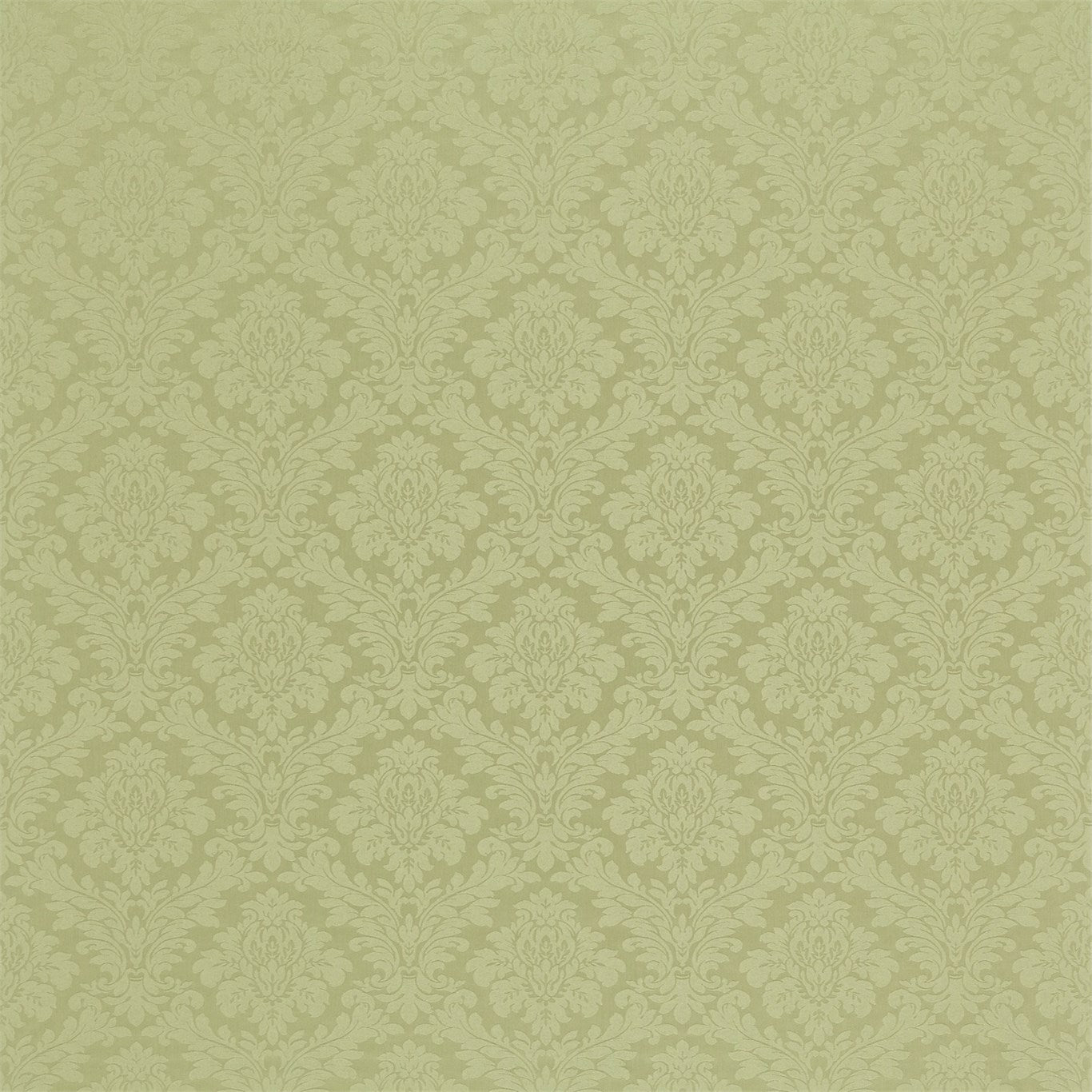 Lymington Damask Willow Fabric By Sanderson