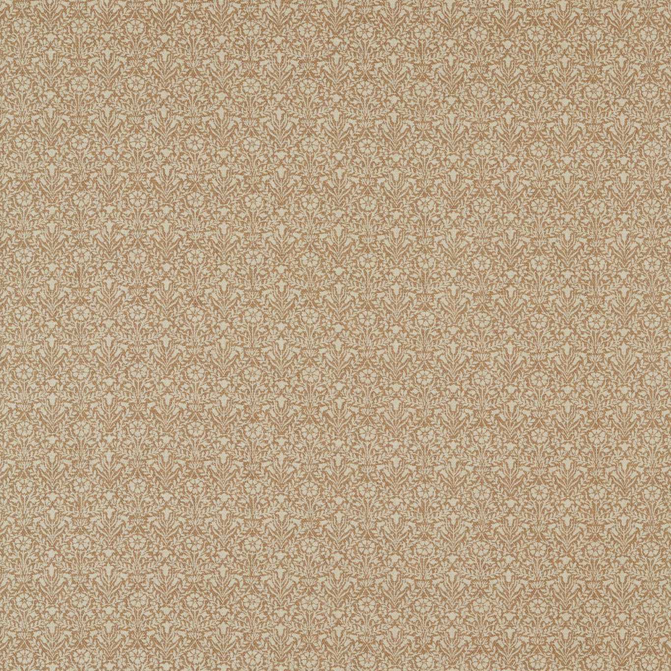 Bellflowers Weave Wheat Fabric By Morris & Co