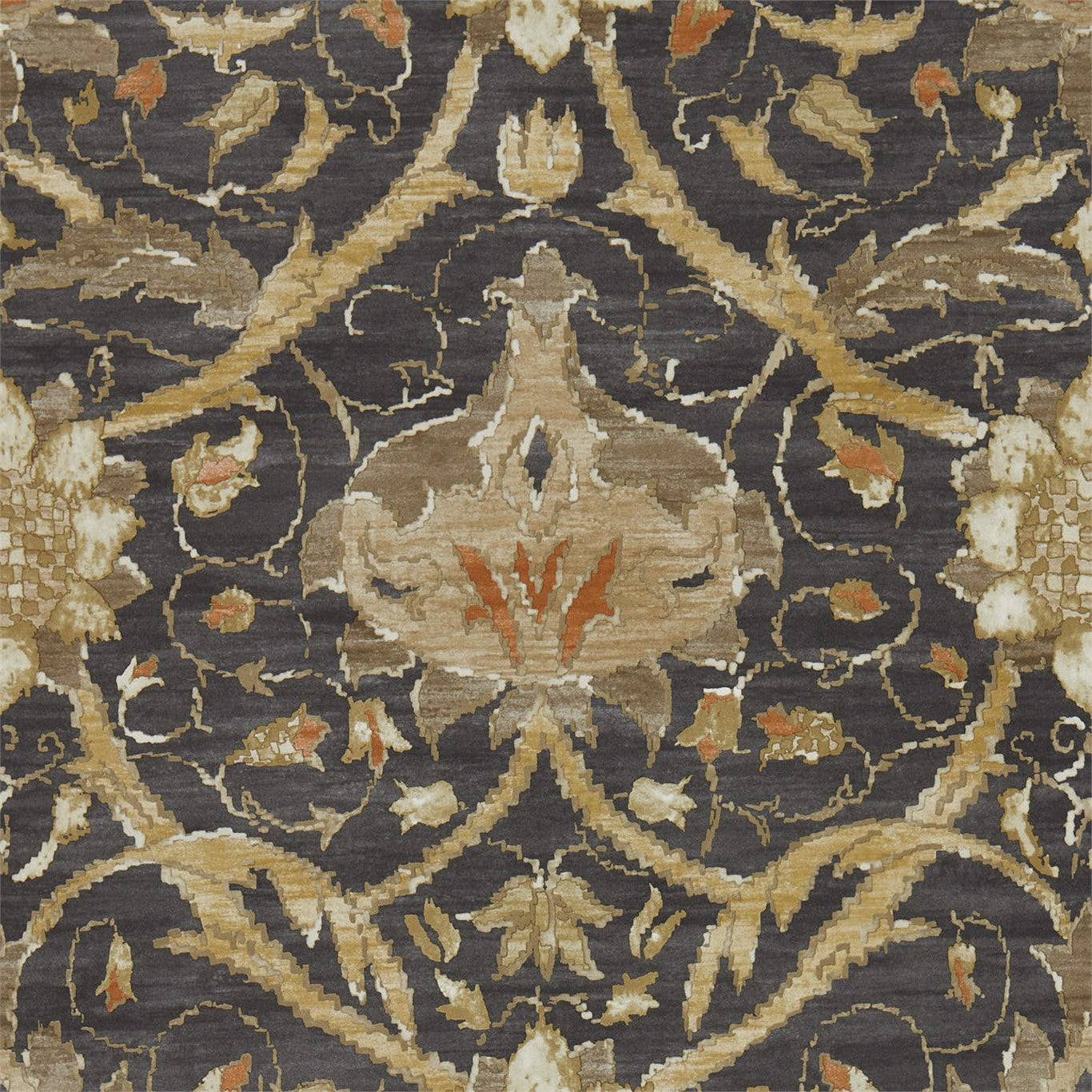 Montreal Charcoal/Bronze Wallpaper DMA4216431 by Morris & Co