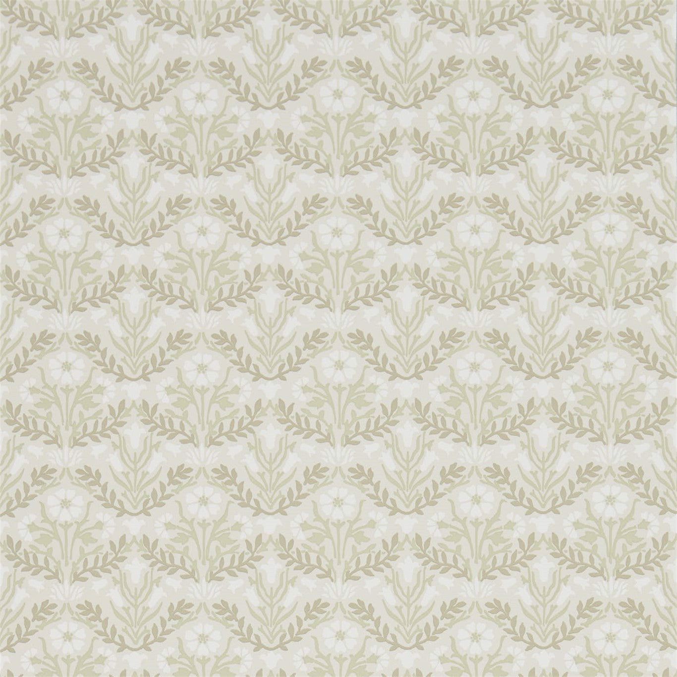 Morris Bellflower Manilla/Olive Wallpaper DMA4216434 by Morris & Co