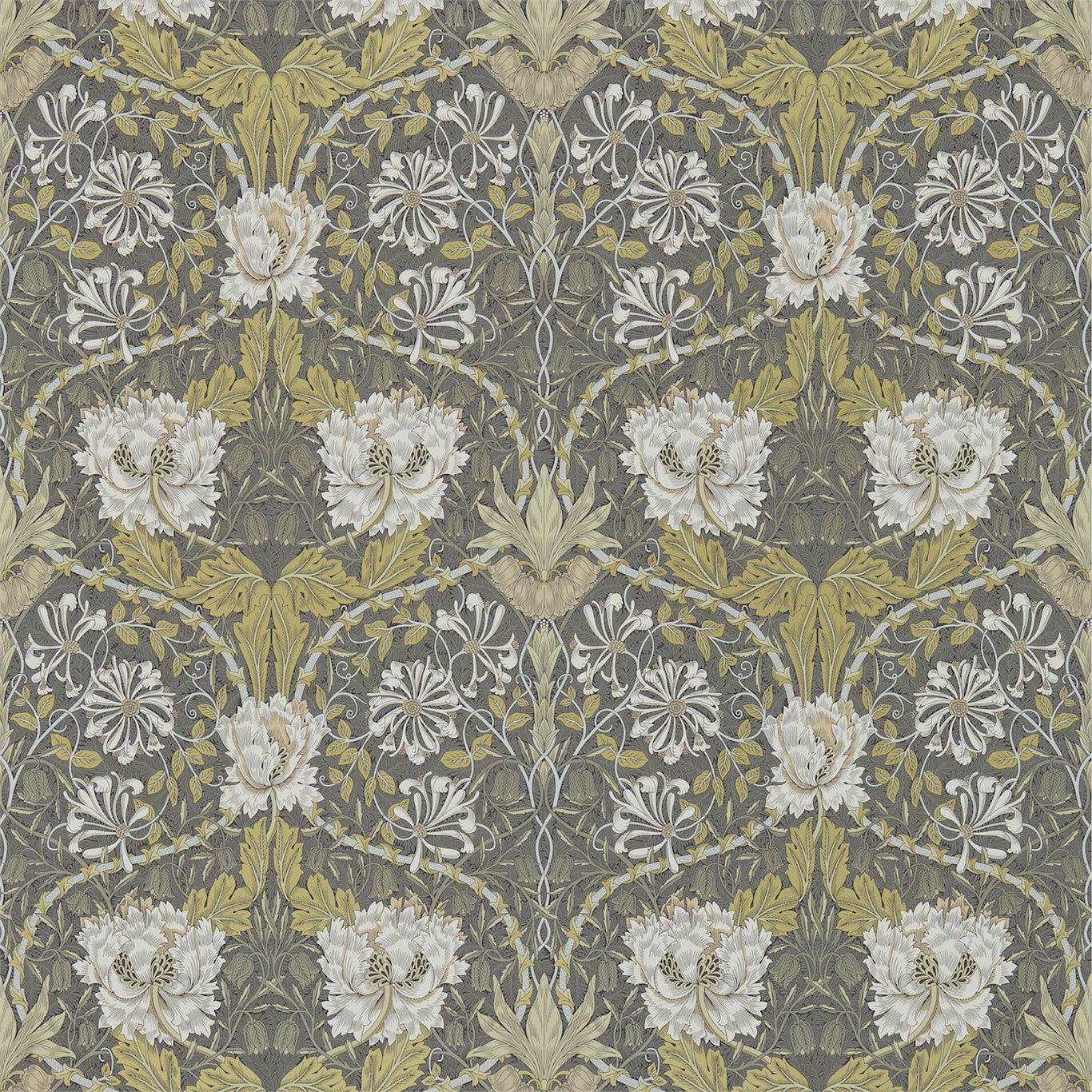 Honeysuckle & Tulip Wallpaper DMCR216465 by Morris & Co