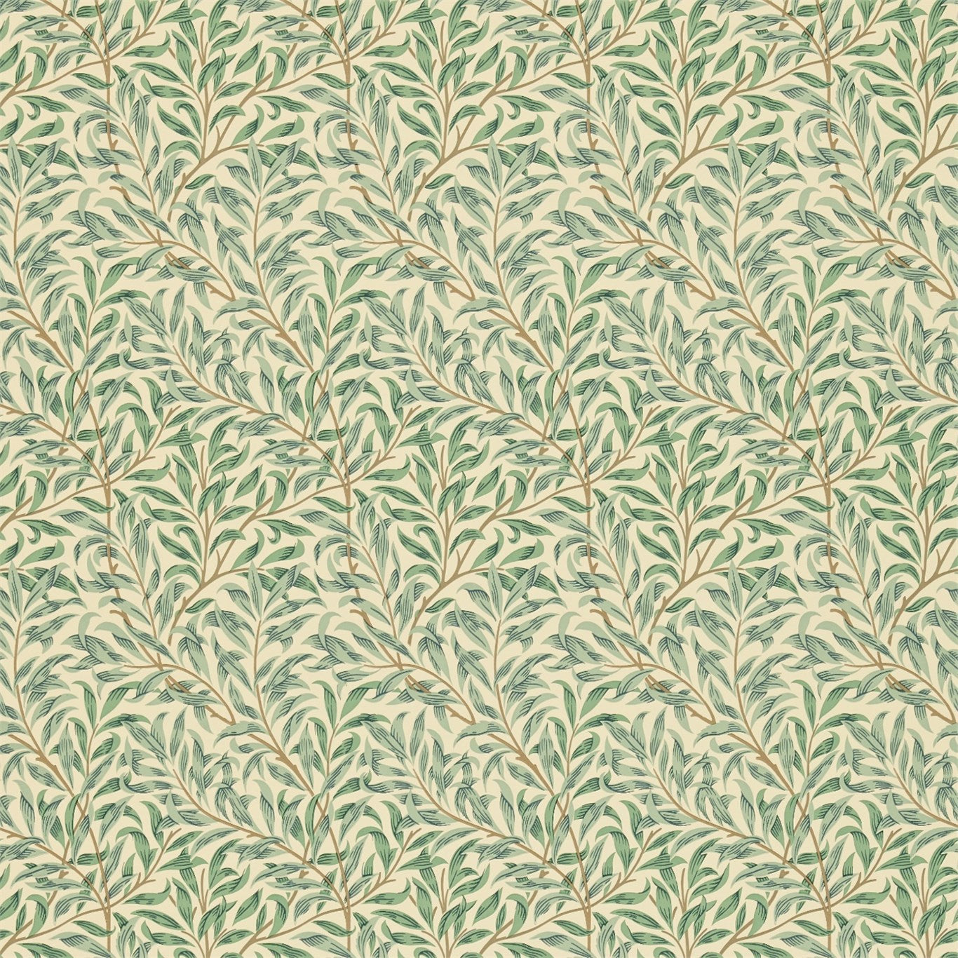 Willow Bough Minor Privet Wallpaper DMCW210489 by Morris & Co