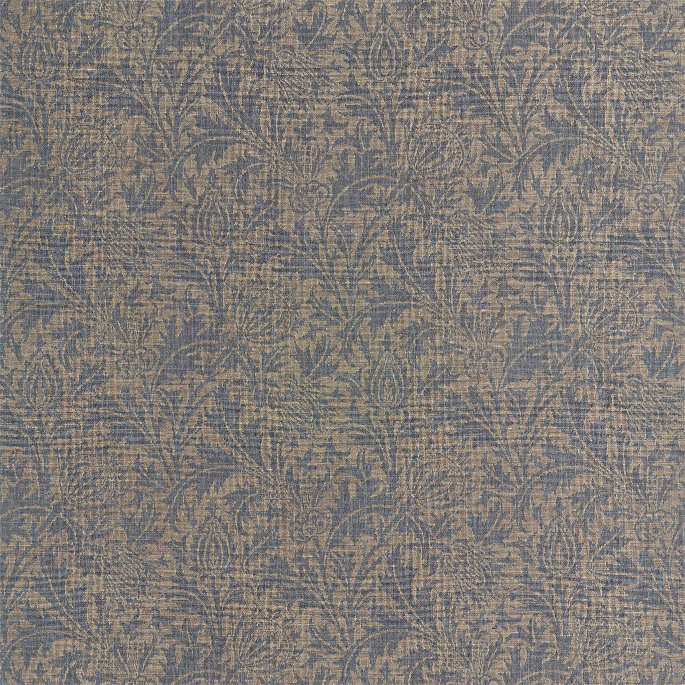 Thistle Weave Slate Fabric By Morris & Co