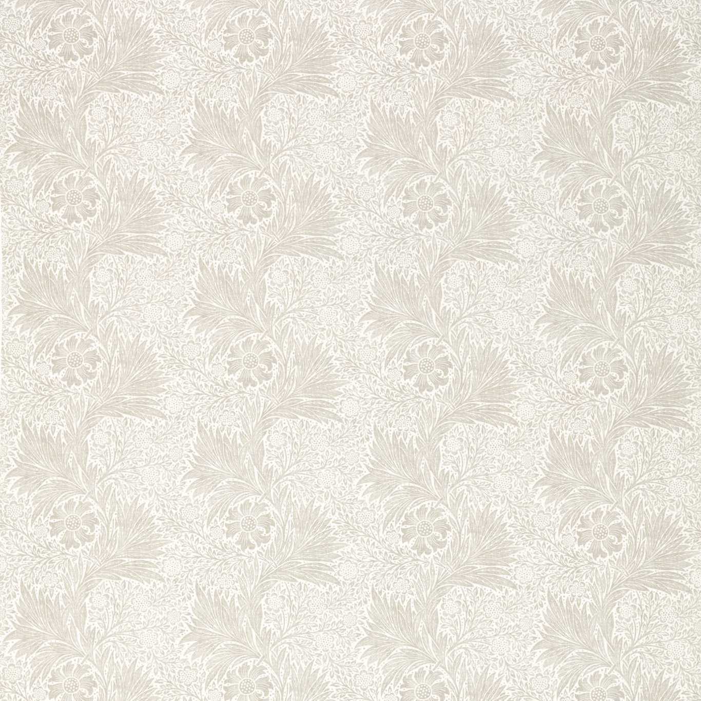 Pure Marigold Print Lightish Grey Fabric By Morris & Co