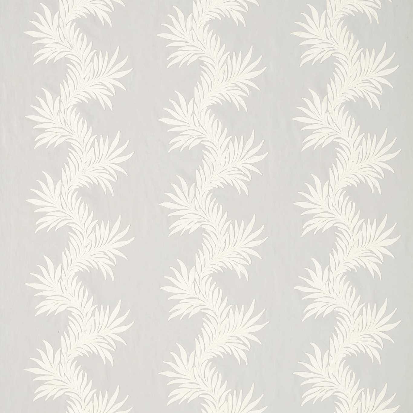 Pure Marigold Trail Embroidery Lightish Grey Fabric By Morris & Co