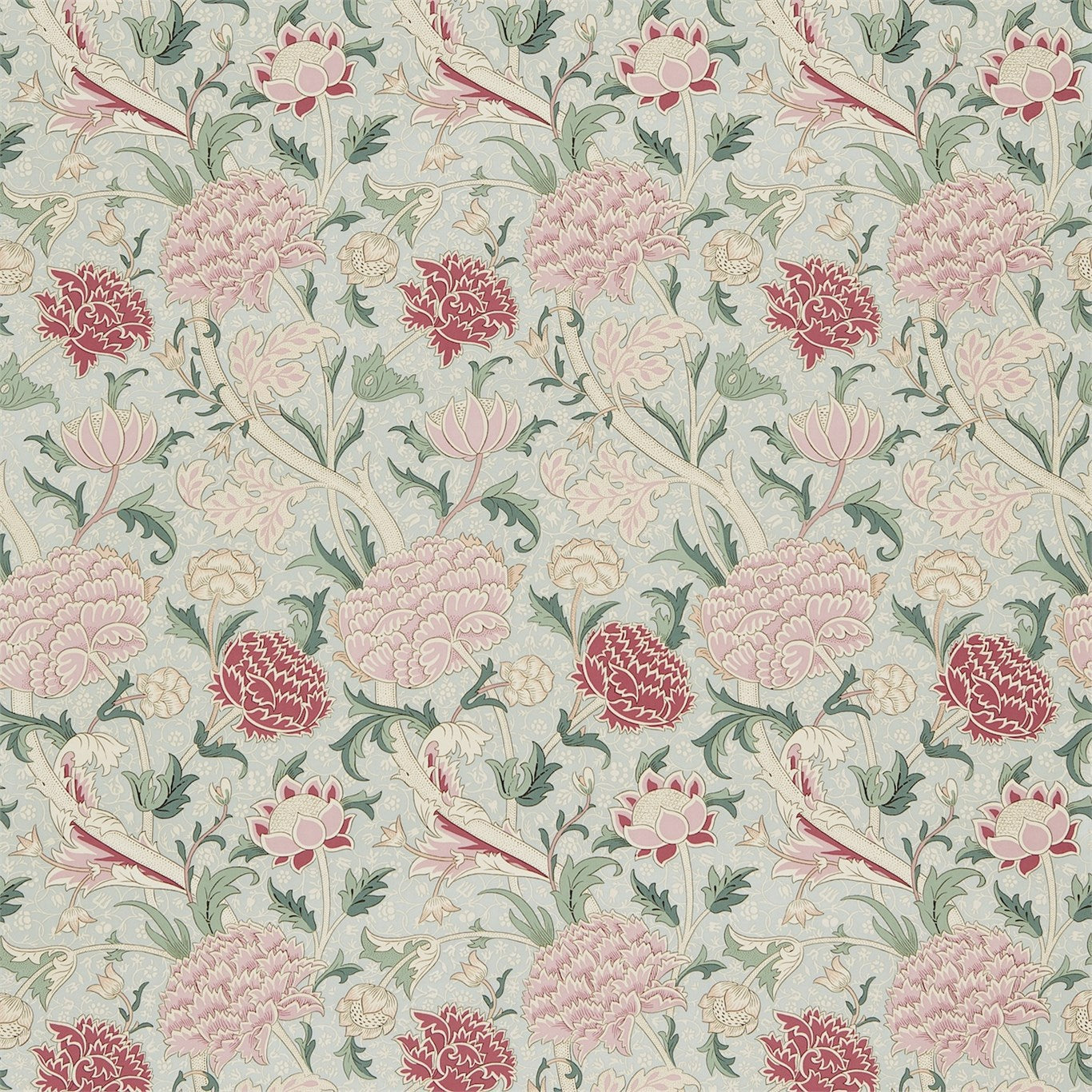 CRAY DUCKEGG Fabric By Morris & Co