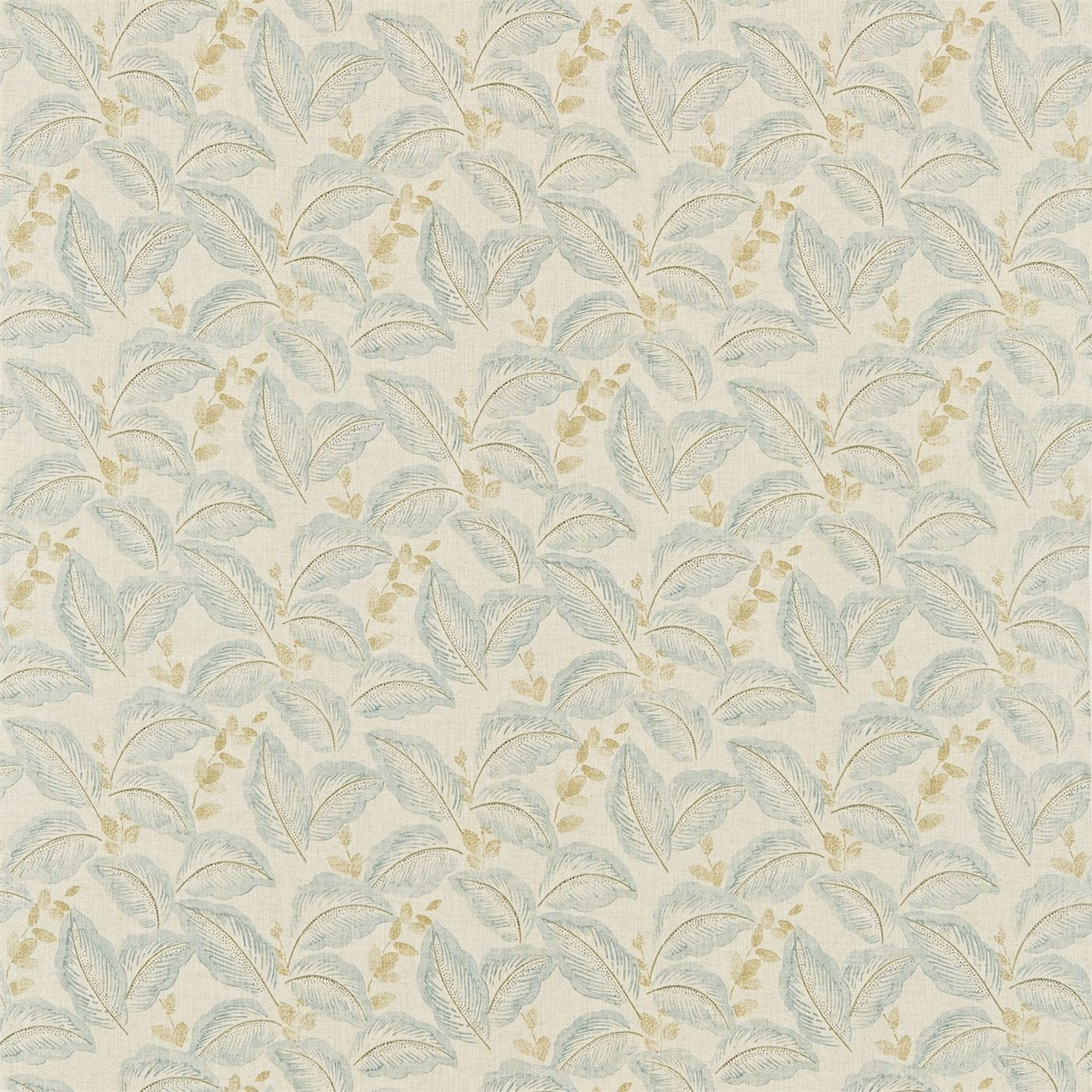 Box Hill 222088 Eau de Nil/Linen Fabric By Sanderson