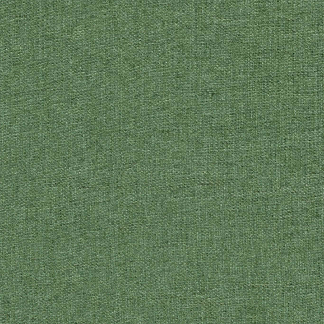 Rue Linen Moss Fabric By Sanderson