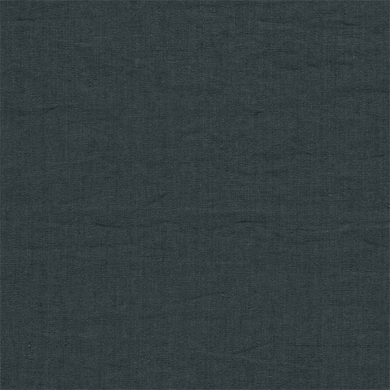 Rue Linen Slate Fabric By Sanderson