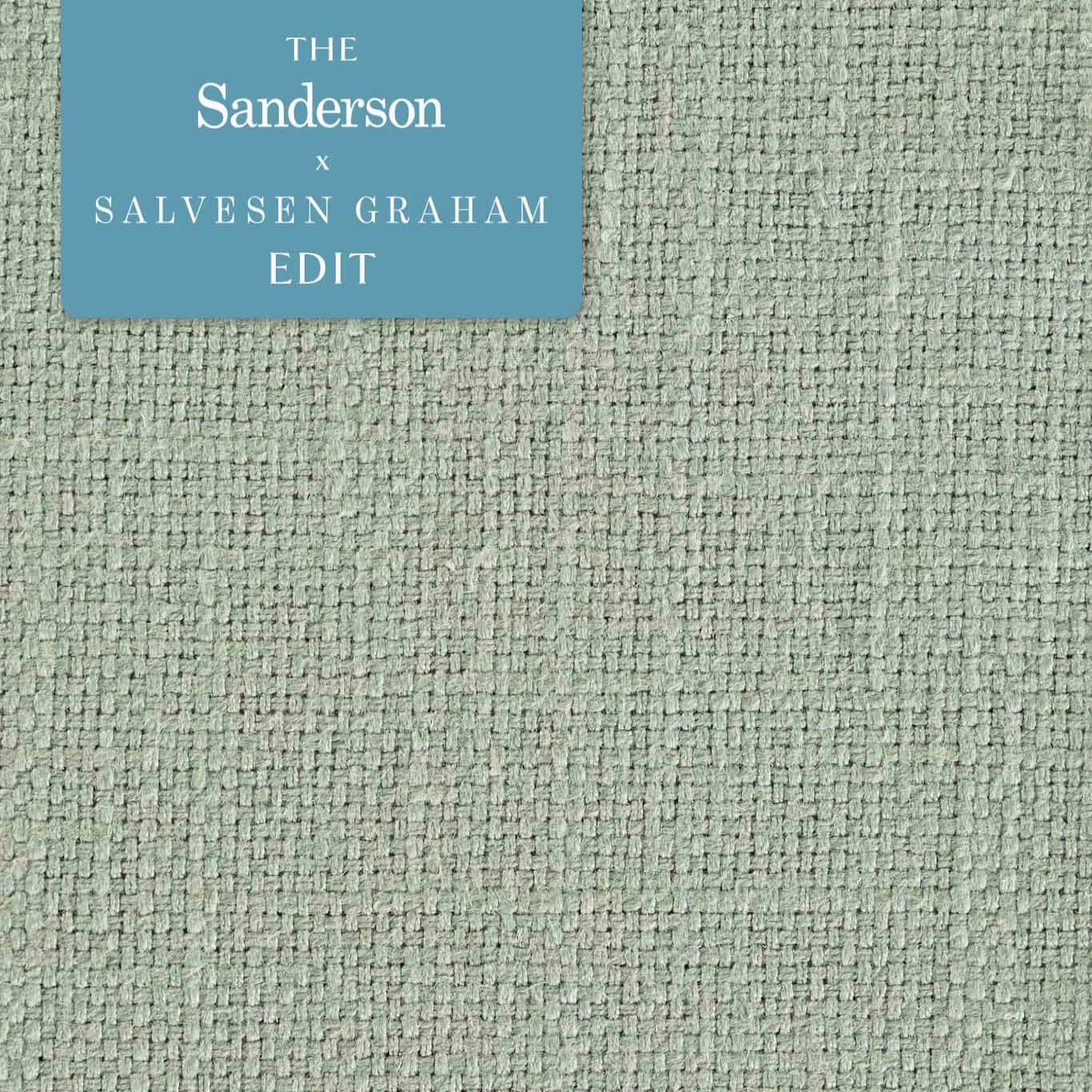 Tuscany II Gardenia Green Fabric By Sanderson