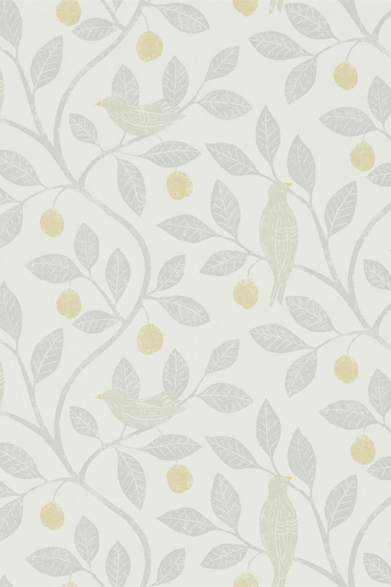 Damson Tree Wallpaper DHPO216363 by Sanderson