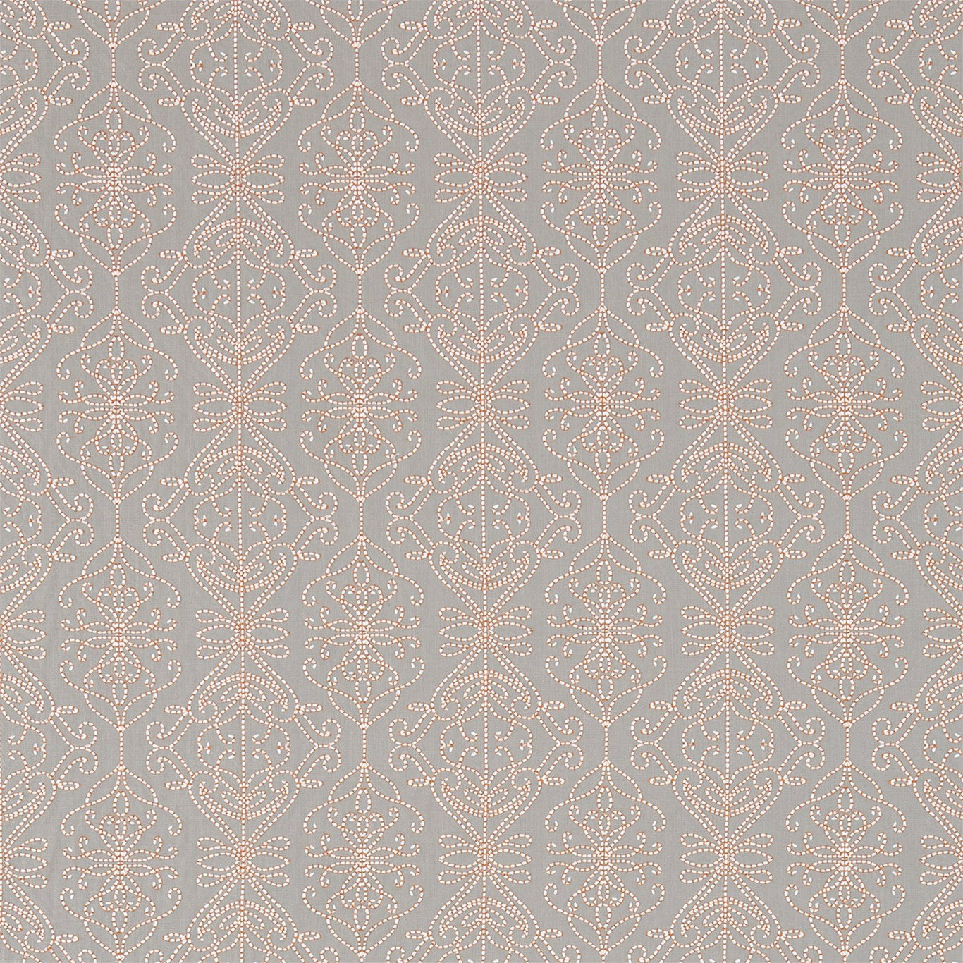 Java Stone/Papaya Fabric By Harlequin