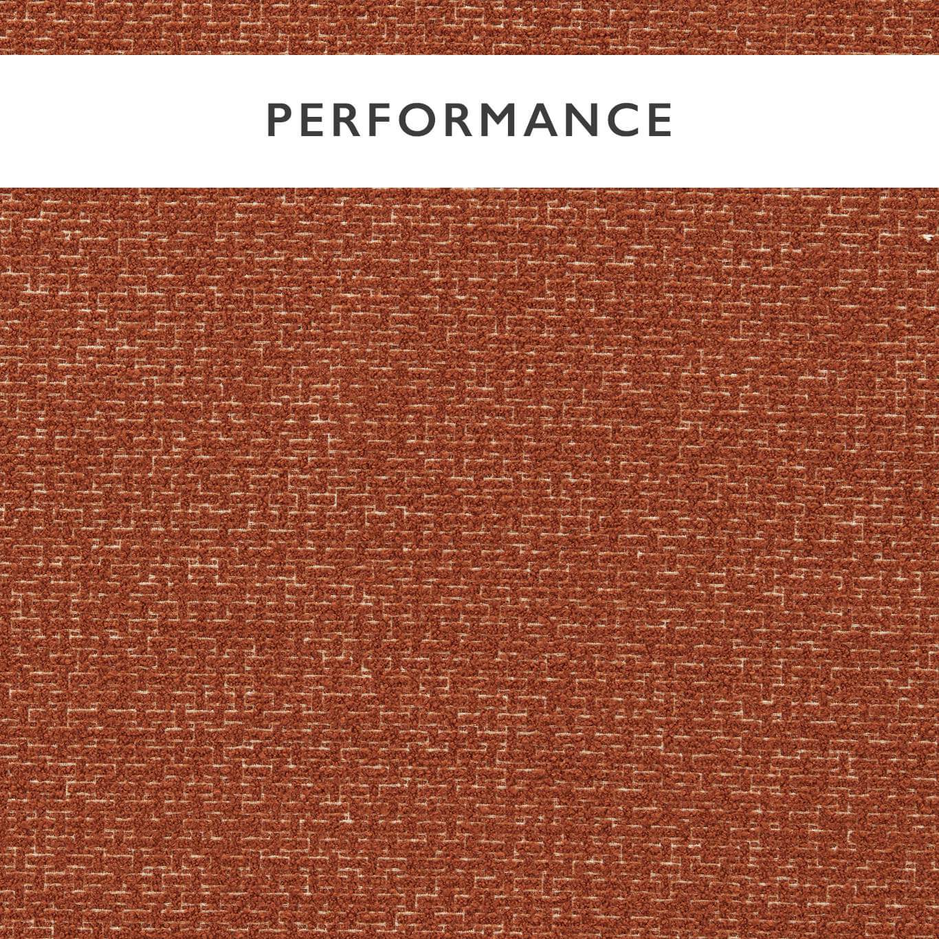 Arran Terracotta/Linen Fabric By Harlequin