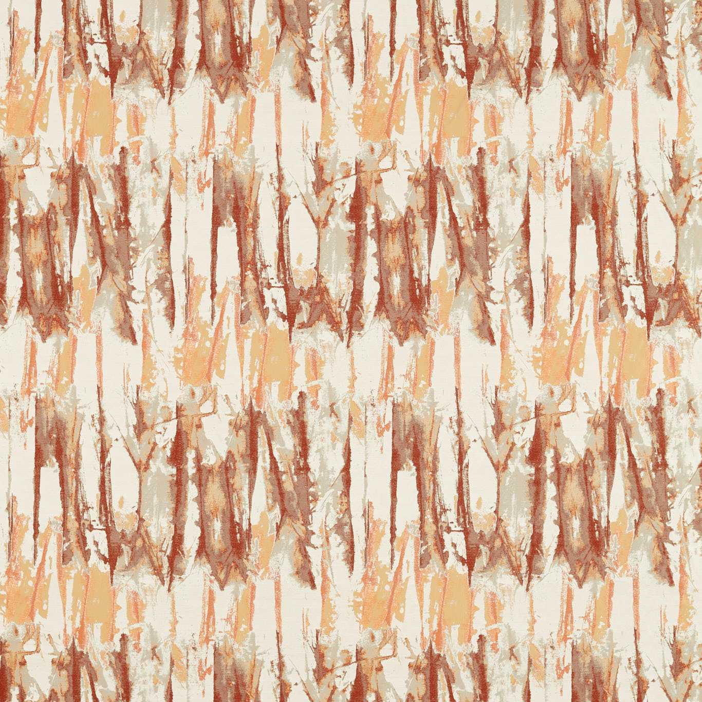 Eco Takara Baked Terracotta/Rust Fabric By Harlequin