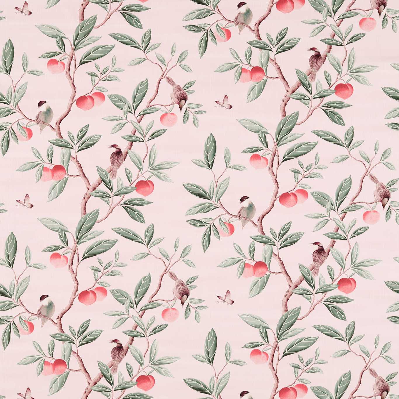 Ella Powder/ Sage / Peach Fabric By Harlequin x Diane Hill