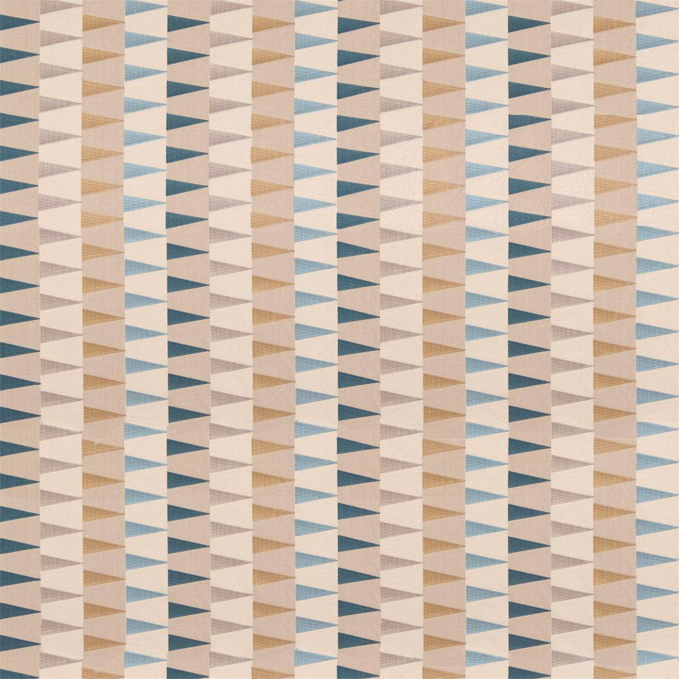 Azul Denim/Nude/Sky Fabric By Harlequin