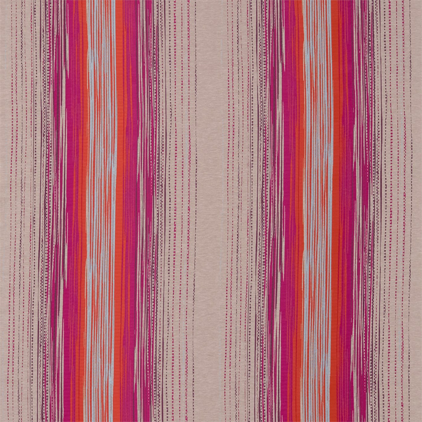 Tilapa Fuchsia/Coral Fabric By Harlequin