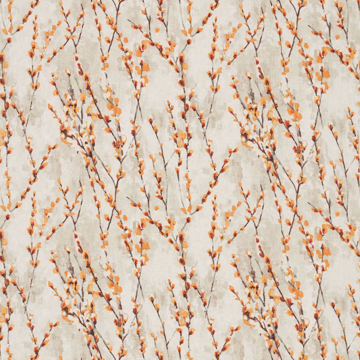 Salice Tangerine Fabric By Harlequin