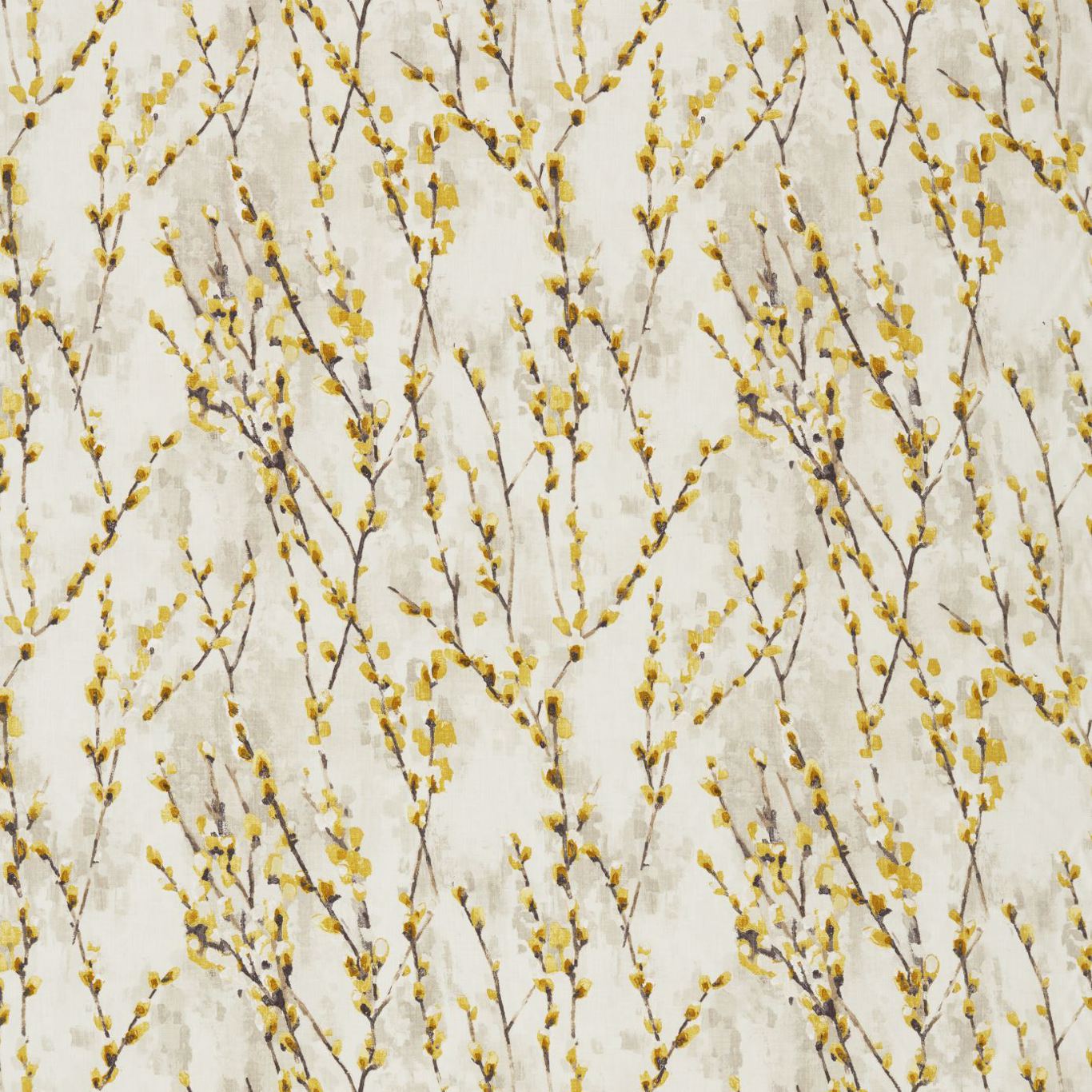 Salice Mustard Fabric By Harlequin