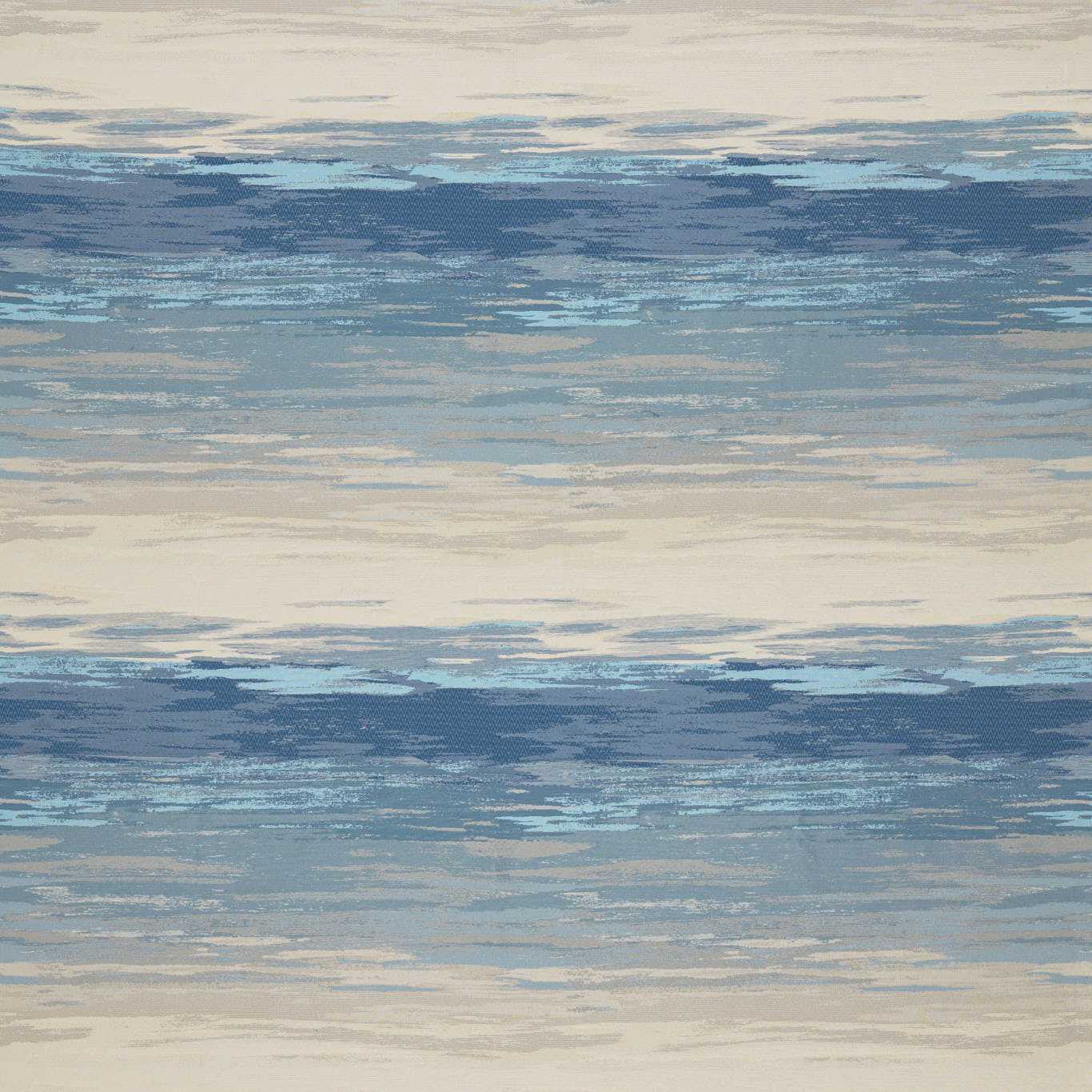 Chroma Indigo/Parchment/Sky Fabric By Harlequin