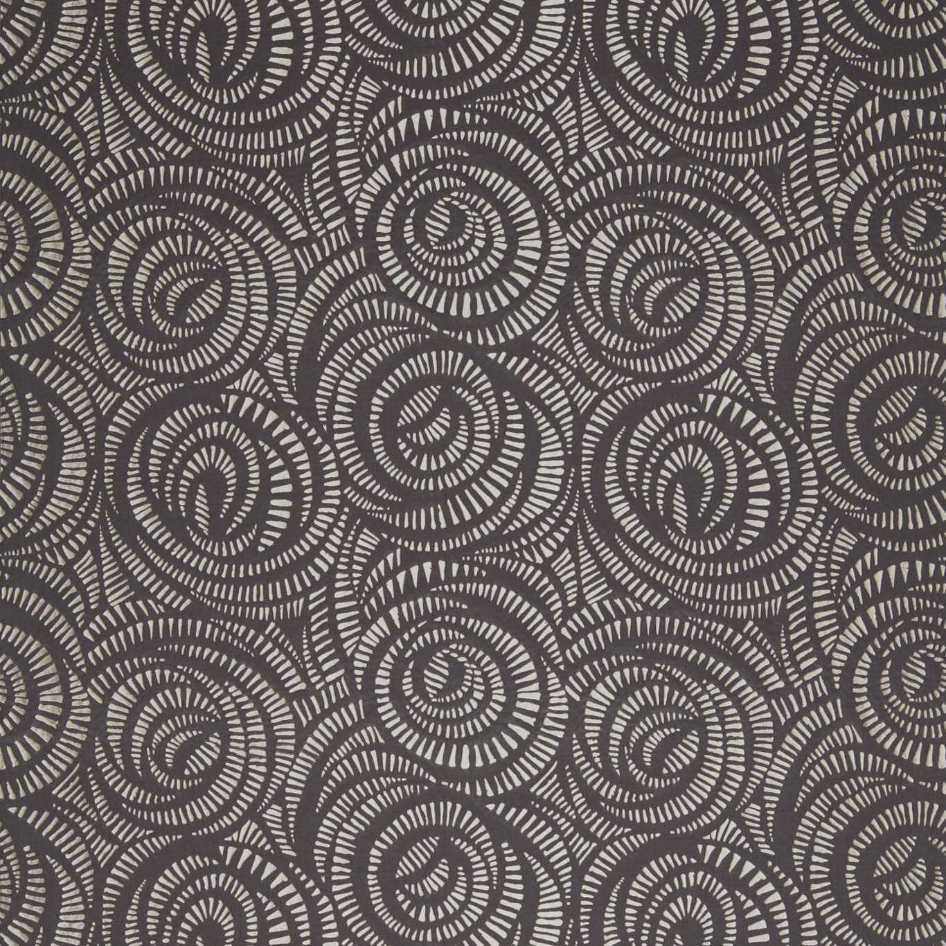 Fractal Charcoal Fabric By Harlequin