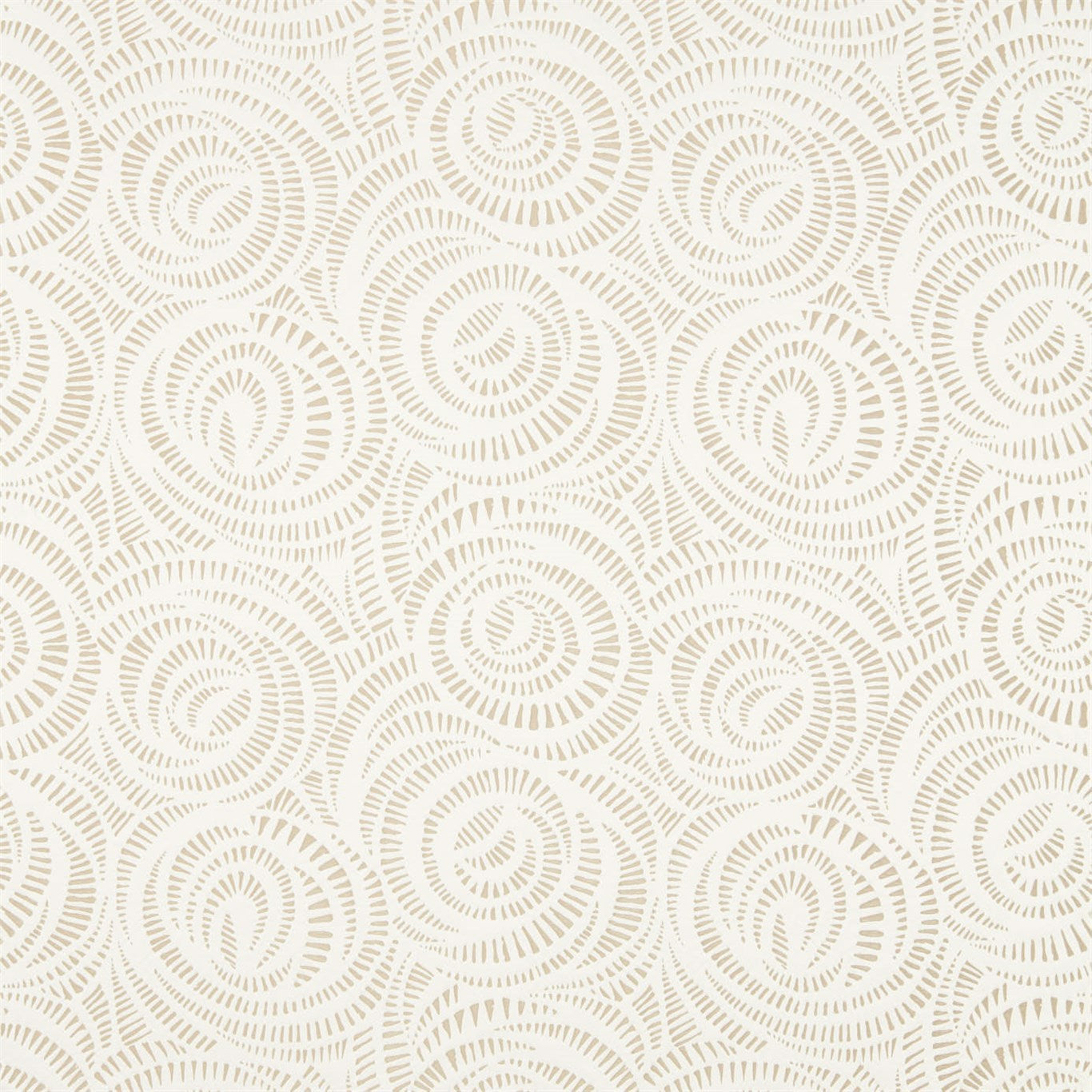 Fractal Flax Fabric By Harlequin