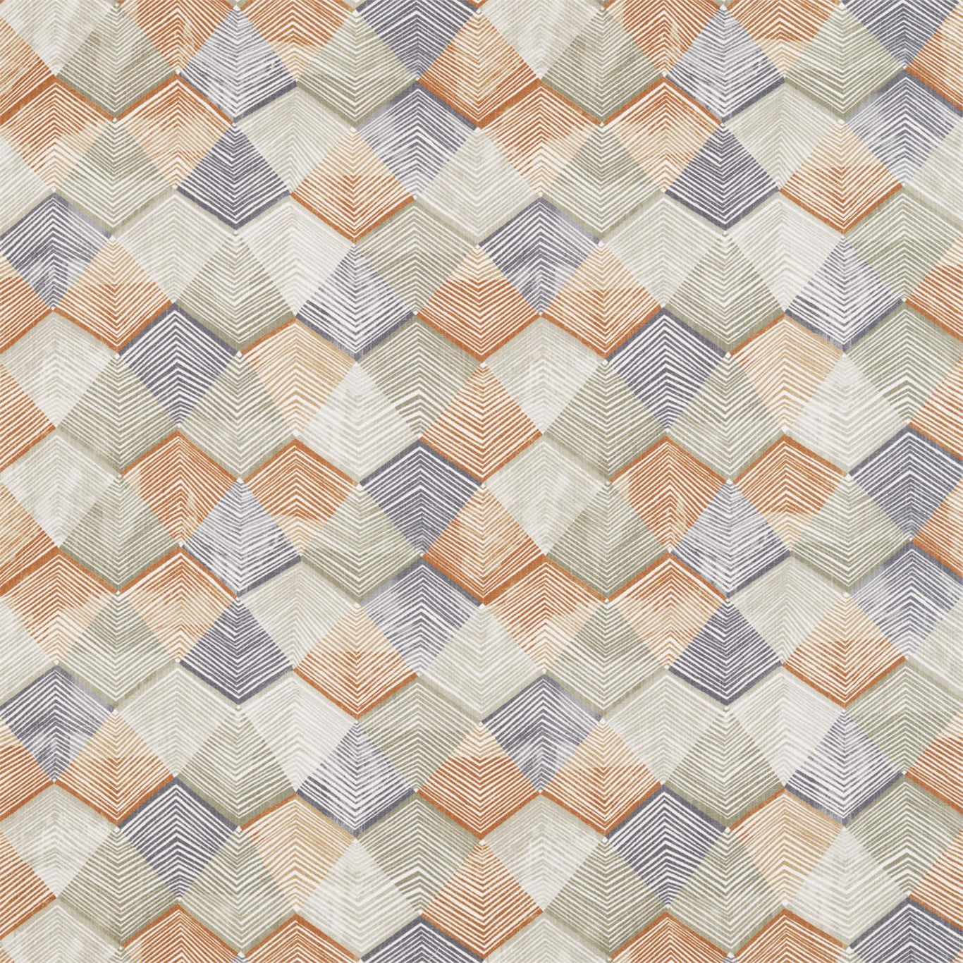 Rhythm Brick/Stone/Slate Fabric By Harlequin