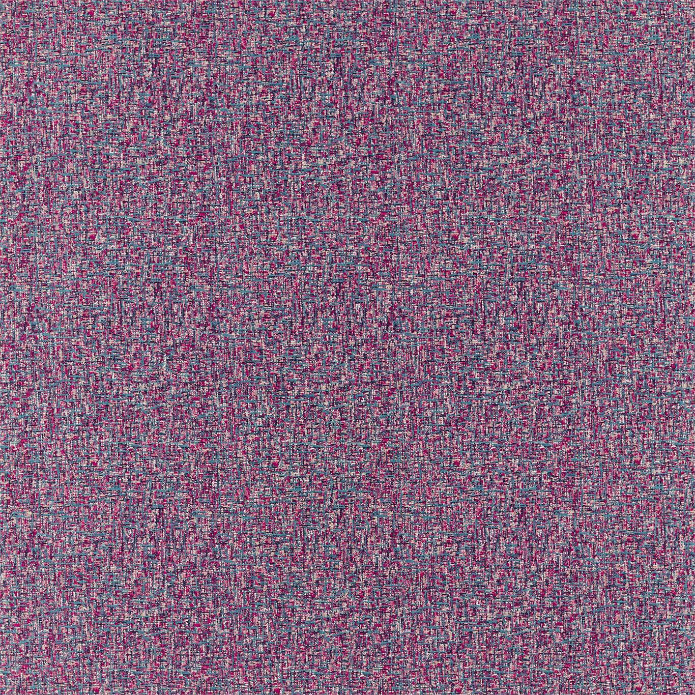 Nickel Fuchsia/Marine Fabric By Harlequin