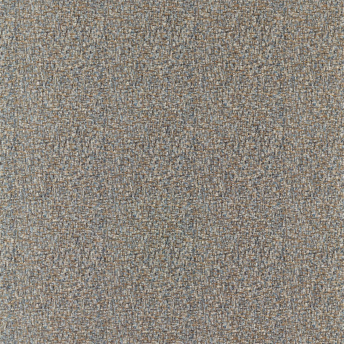 Nickel Denim/Ochre Fabric By Harlequin